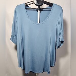 Kare Kane Blue Oversized Short Sleeve T-Shirt